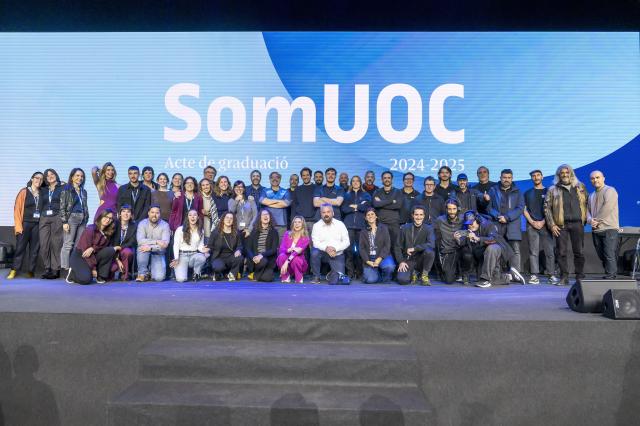UOC Acte de graduació 2024-25. Barcelona