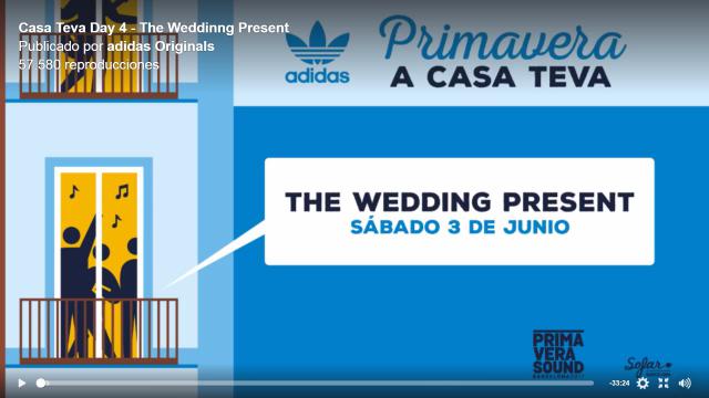 Primavera Sound a casa teva, amb Adidas Originals, The Wedding Present
